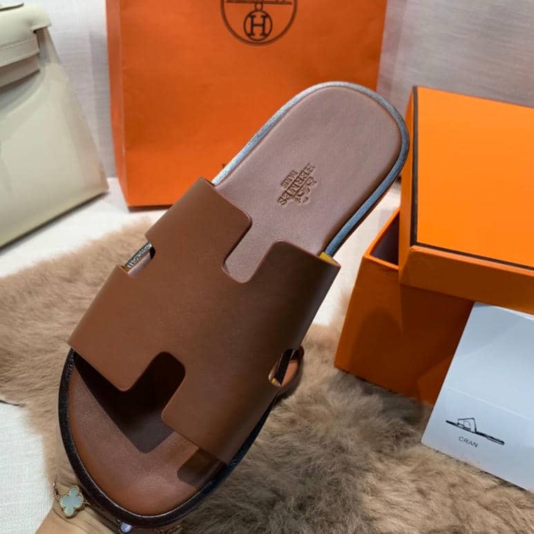 Hermes Man Slippers-13